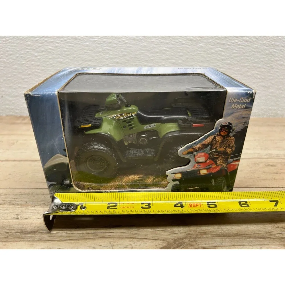 Vtg 2000 ERTL Cabela's Polaris Sportsman 500 H.O. 4x4 ATV Diecast Scale 1:18